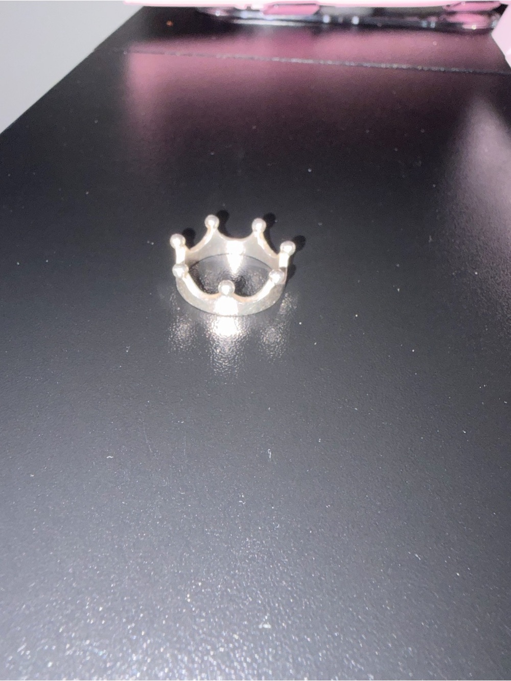 James Avery Silver Crown Charm